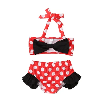 2Pcs Children Swimwear Girls Bow Dot Swimsuit Kids Beach Wear Toddler Bathing Suit Summer Infantil Girls Bikini Set 1-5T
2Pcs Children Swimwear Girls Bow Dot Swimsuit Kids Beach Wear Toddler Bathing Suit Summer Infantil Girls Bikini Set 1-5T