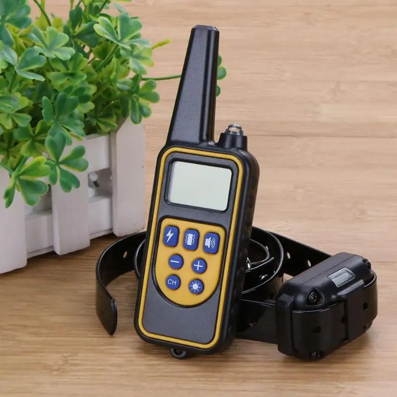Dog Training Collar Rechargeable Waterproof Electric Shocker Against Dogs Collar with Electric Shock Bark Control Pets Supplies
Dog Training Collar Rechargeable Waterproof Electric Shocker Against Dogs Collar with Electric Shock Bark Control Pets Supplies