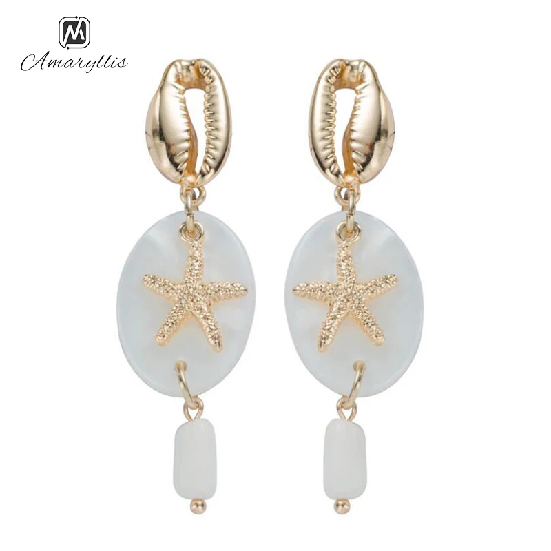 Amaiyllis Bohemia Natural Shell Earrings For Women Beach Seashell Seasnail SeaStar Charms Earrings Vacation Statement Earrings
Amaiyllis Bohemia Natural Shell Earrings For Women Beach Seashell Seasnail SeaStar Charms Earrings Vacation Statement Earrings