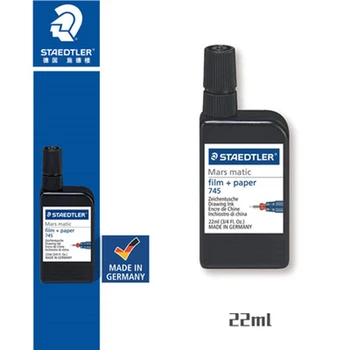 STAEDTLER 745 M2-9 Needle and Tube Pen Black Ink Drawing Non-Carbon Needle and Tube Pen Ink 700 Special Purpose
STAEDTLER 745 M2-9 Needle and Tube Pen Black Ink Drawing Non-Carbon Needle and Tube Pen Ink 700 Special Purpose
