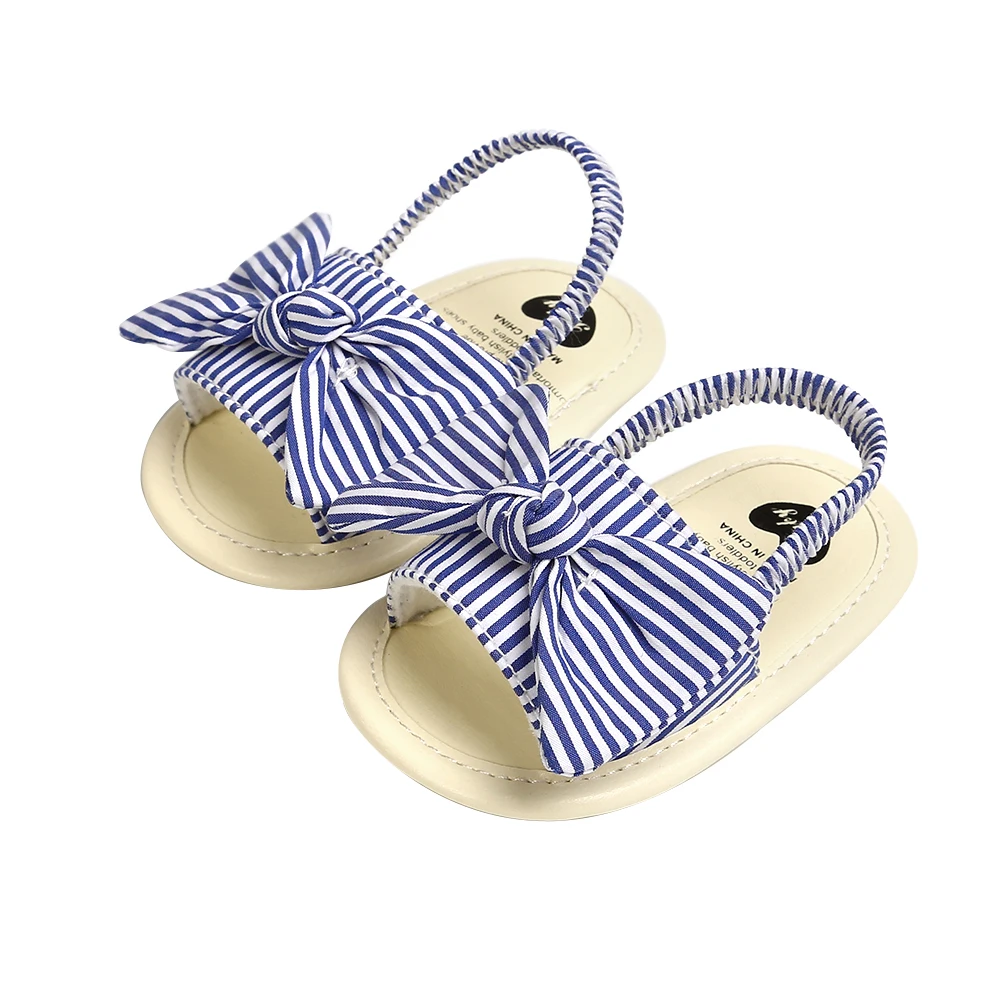 Newborn Baby Girls Summer Sandals Princess Cute Bow Striped Shoes Summer Sandals Non-slip Shoes 0-18Months 3 Colors
Newborn Baby Girls Summer Sandals Princess Cute Bow Striped Shoes Summer Sandals Non-slip Shoes 0-18Months 3 Colors