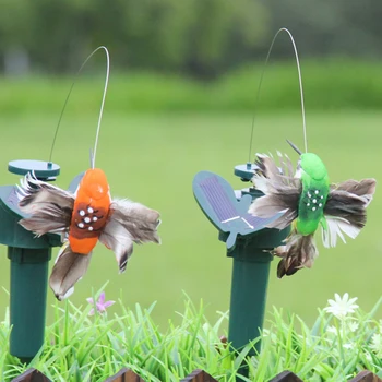 Dancing Flying Fluttering Craft Solar Power Electric Hummingbird Decoration Colorful Easter Outdoor Vibration Yard Random Color
Dancing Flying Fluttering Craft Solar Power Electric Hummingbird Decoration Colorful Easter Outdoor Vibration Yard Random Color