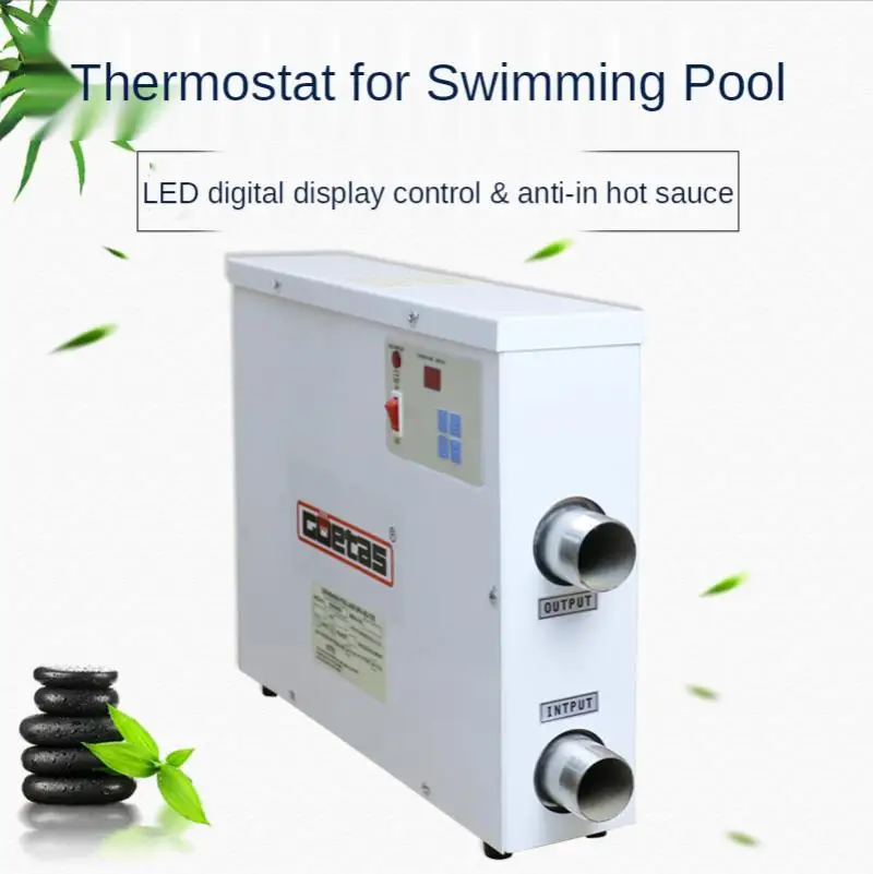 Swimming Pool Thermostat Fish Pond Electric Heating Thermostat Equipment 5.5KW 9KW 11KW 15KW Hot Tub Bath Water Heater 220V/380V
Swimming Pool Thermostat Fish Pond Electric Heating Thermostat Equipment 5.5KW 9KW 11KW 15KW Hot Tub Bath Water Heater 220V/380V