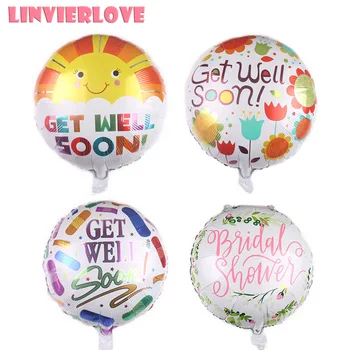 1pcs Get Well Soon Foil Balloon Wedding Party Decorations Spanish Inflatable Helium Baloon Bride To Be Festival Event Supplies
1pcs Get Well Soon Foil Balloon Wedding Party Decorations Spanish Inflatable Helium Baloon Bride To Be Festival Event Supplies