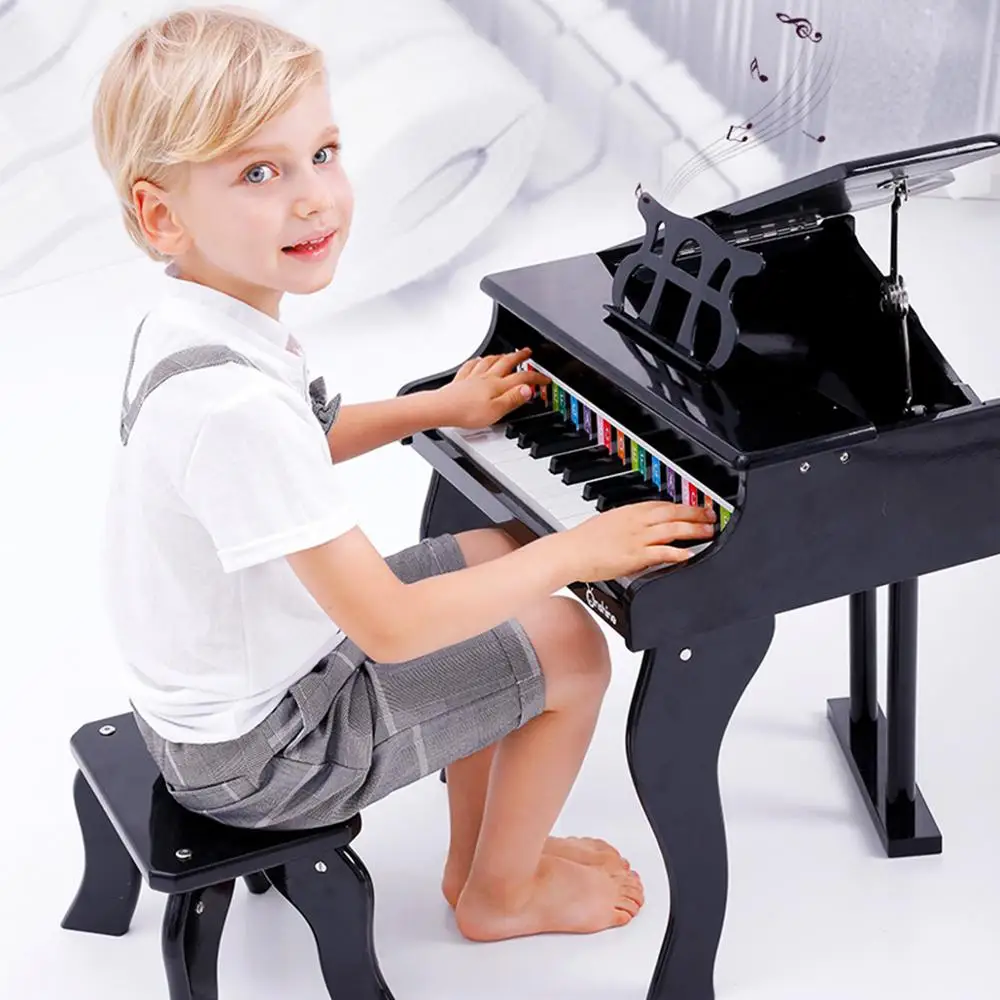 Early childhood education Wooden mechanical piano Simulation Music Musical Learning Educational instruments Upscale toy kid gift
Early childhood education Wooden mechanical piano Simulation Music Musical Learning Educational instruments Upscale toy kid gift