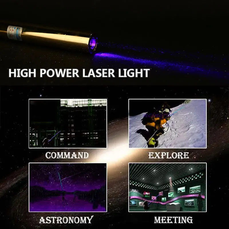 Laser Pointer Laser Pen Laser Light Focusable Beam Starry Sky Flashlight Wicked Military Carving Burning 5000mW 2*16340 Golden
Laser Pointer Laser Pen Laser Light Focusable Beam Starry Sky Flashlight Wicked Military Carving Burning 5000mW 2*16340 Golden