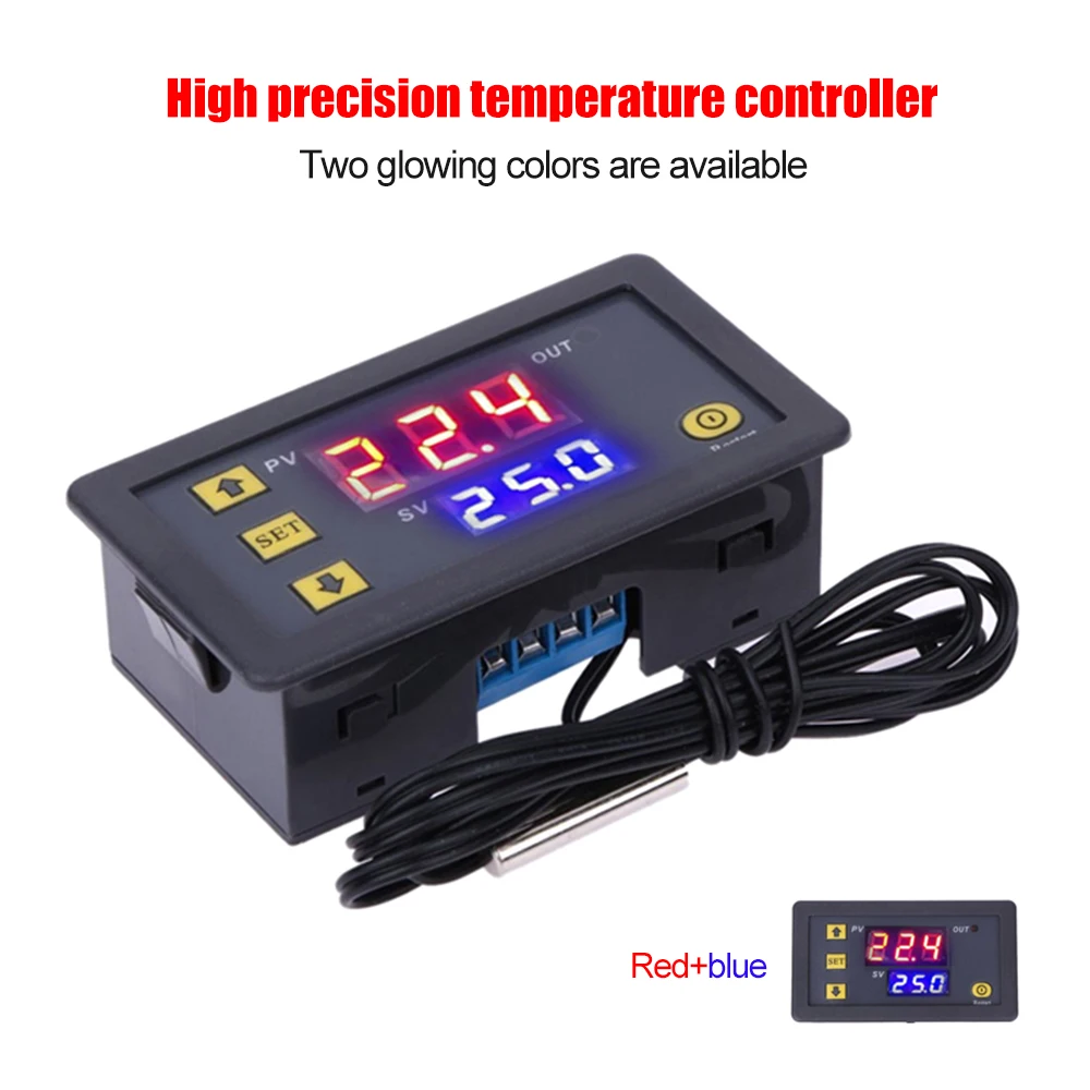 Digital Temperature Controller Electronic thermometer Thermostat Module temperature controller Temperature Control Panel Tools
Digital Temperature Controller Electronic thermometer Thermostat Module temperature controller Temperature Control Panel Tools