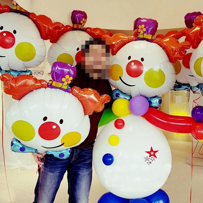 Cute Clown Party Happy Birthday Foil Balloon Decoration 0-9 Digit Ball Circus Troupe Kids Toy Baby Showers Inflate Helium Ballon
Cute Clown Party Happy Birthday Foil Balloon Decoration 0-9 Digit Ball Circus Troupe Kids Toy Baby Showers Inflate Helium Ballon