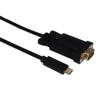 Cable Type C to VGA adapter Converter 2m Male To Male Type C VGA Cable for Macbook Pro Projector Monitor HDTV
Cable Type C to VGA adapter Converter 2m Male To Male Type C VGA Cable for Macbook Pro Projector Monitor HDTV