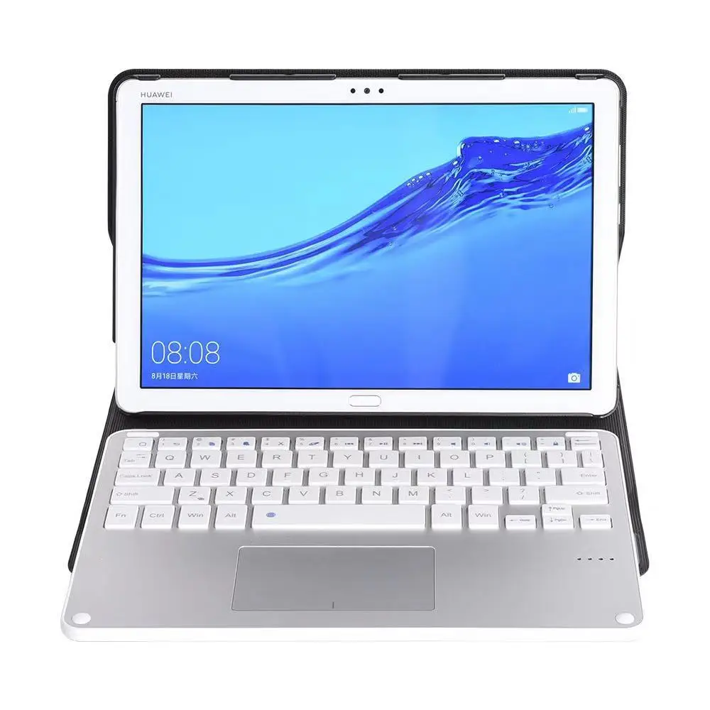 Bluetooth keyboard,For HUAWEI MediaPad M5 Lite 10.1 / for huawei C5 10.1,including remove keyboard cover and trackpad keyboard.
Bluetooth keyboard,For HUAWEI MediaPad M5 Lite 10.1 / for huawei C5 10.1,including remove keyboard cover and trackpad keyboard.