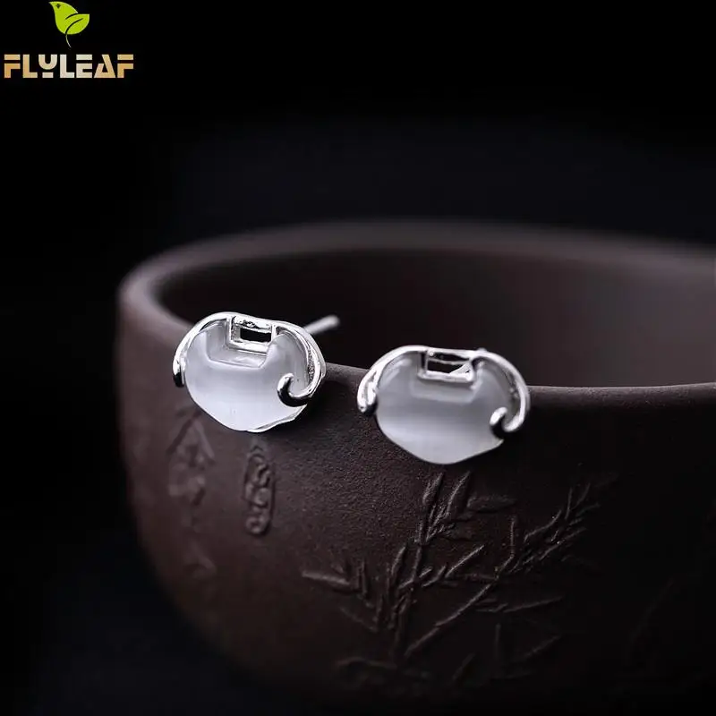 Flyleaf Opal Longevity Lucky Lock 100% 925 Sterling Silver Stud Earrings For Women Vintage Ladies Tiny Earings Fine Jewelry
Flyleaf Opal Longevity Lucky Lock 100% 925 Sterling Silver Stud Earrings For Women Vintage Ladies Tiny Earings Fine Jewelry
