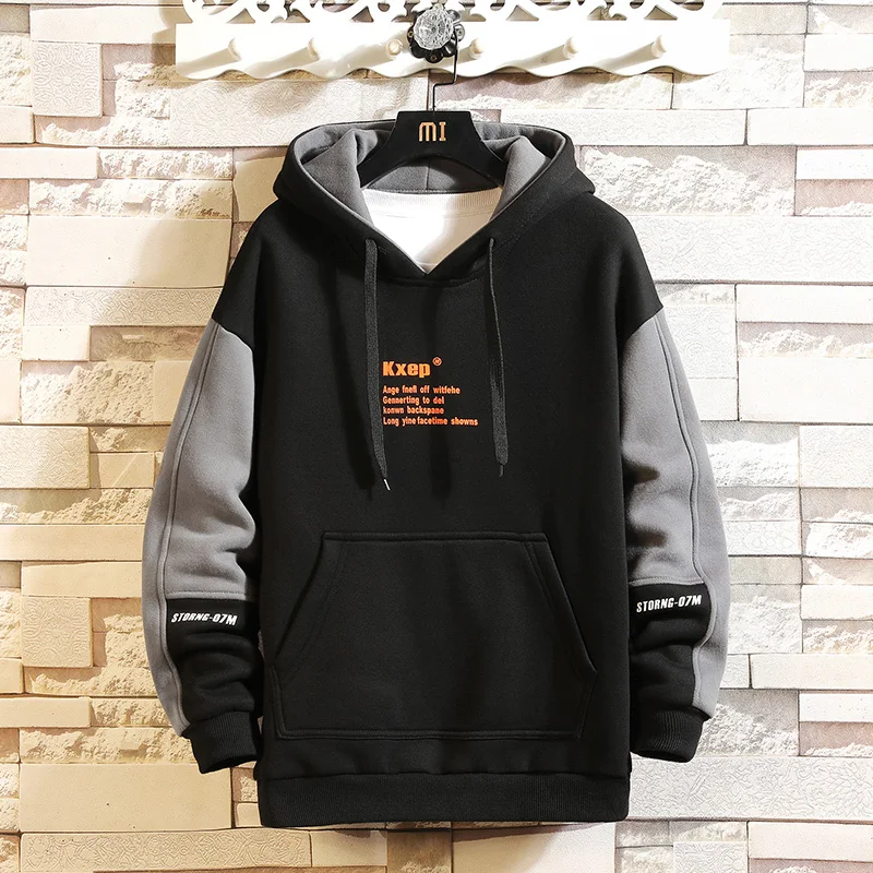 New Loose Men's Hoodie Spring And Autumn-Style Drawstring Design Hoodie Basketball Jogging Sports-Handsome Comfortable Clothes 
New Loose Men's Hoodie Spring And Autumn-Style Drawstring Design Hoodie Basketball Jogging Sports-Handsome Comfortable Clothes
