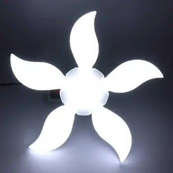 LumiParty 75W 140LED Garage Light 5-leaf Folding Deformable 4800LM E27 Fan Shape Ceiling Workshop Lamp 
LumiParty 75W 140LED Garage Light 5-leaf Folding Deformable 4800LM E27 Fan Shape Ceiling Workshop Lamp
