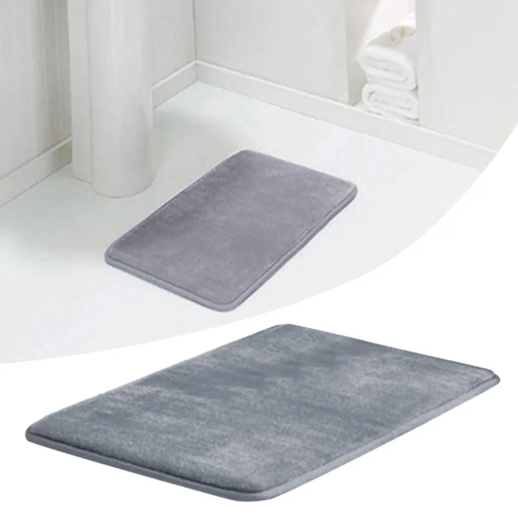 Memory Bath Mat Anti-Slip Bath Rug with Strong Absorbent Door mat Machine Washable Shower Rug Flannel Plush Bath Mat #LR3
Memory Bath Mat Anti-Slip Bath Rug with Strong Absorbent Door mat Machine Washable Shower Rug Flannel Plush Bath Mat #LR3