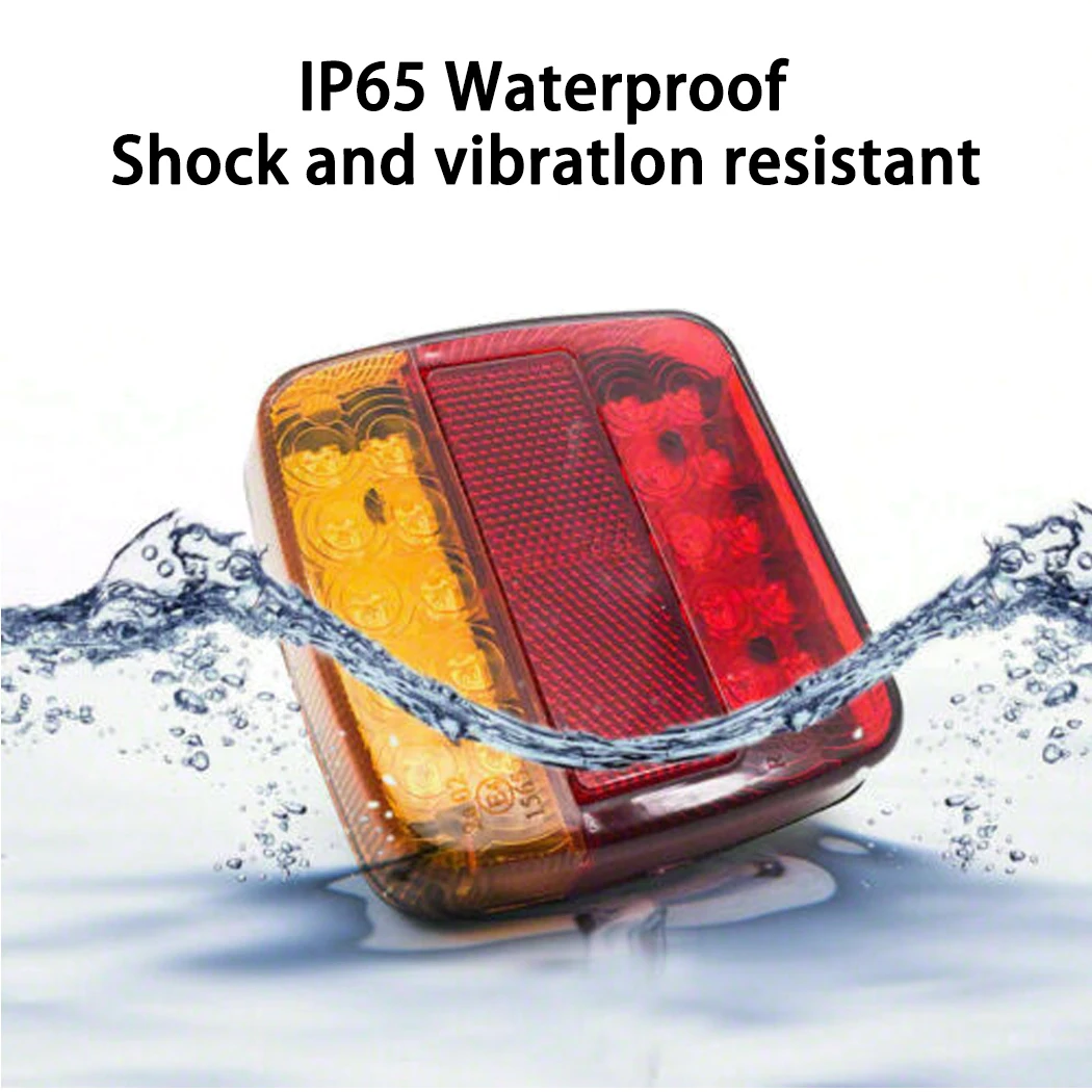 1pcs 12v/24v 32 LEDs Stop Rear Turn Signal Lorry Stop Rear Tail Indicator Reverse Lamps Lights Trailer Truck
1pcs 12v/24v 32 LEDs Stop Rear Turn Signal Lorry Stop Rear Tail Indicator Reverse Lamps Lights Trailer Truck