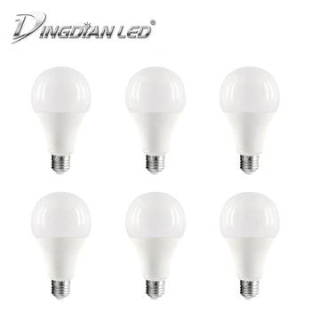 DINGDIAN LED 6PCS E27 Bulb110V 220V High Brightness Light 5W 7W 9W 12W 15W 18W Bedroom Livingroom Lamp Home Decor Energy Saving
DINGDIAN LED 6PCS E27 Bulb110V 220V High Brightness Light 5W 7W 9W 12W 15W 18W Bedroom Livingroom Lamp Home Decor Energy Saving