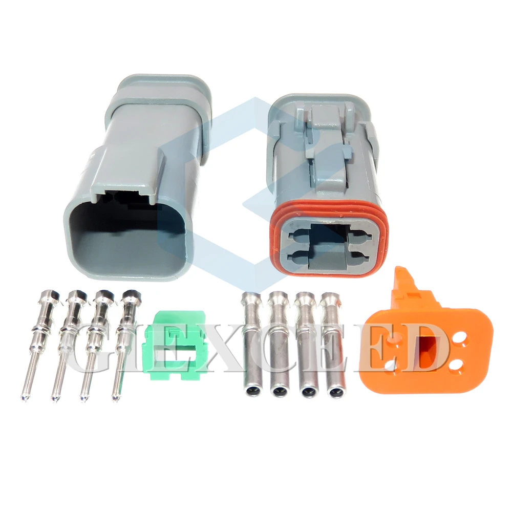 4 Pin DT04-4P-E008 DT04-4S-E008 Auto Pump Truck Nozzle Connector 1.6 Series Automobile Cable Sealed Socket
4 Pin DT04-4P-E008 DT04-4S-E008 Auto Pump Truck Nozzle Connector 1.6 Series Automobile Cable Sealed Socket