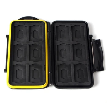 JJC MC-SDMemory Card Case Black Memory Card Case Waterproof Supper Card Holder Box for 1SD/TF Card Case
JJC MC-SDMemory Card Case Black Memory Card Case Waterproof Supper Card Holder Box for 1SD/TF Card Case