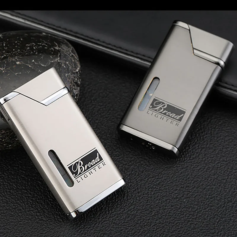 2019 Gas Lighter Metal Lighters Smoking Accessories Torch Turbo Lighter Butane Cigarettes Lighters Visible Gas Electric Lighter
2019 Gas Lighter Metal Lighters Smoking Accessories Torch Turbo Lighter Butane Cigarettes Lighters Visible Gas Electric Lighter