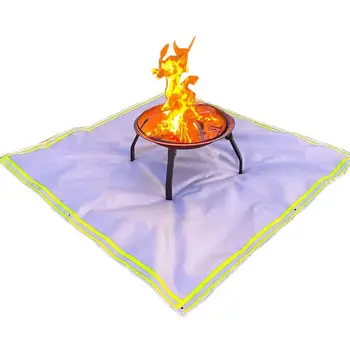 1.5*1.5M Fire Pit Mat Durable Protective Ember Pad Fireproof Blanket Blasting Ash Prevention Perfect Protector
1.5*1.5M Fire Pit Mat Durable Protective Ember Pad Fireproof Blanket Blasting Ash Prevention Perfect Protector