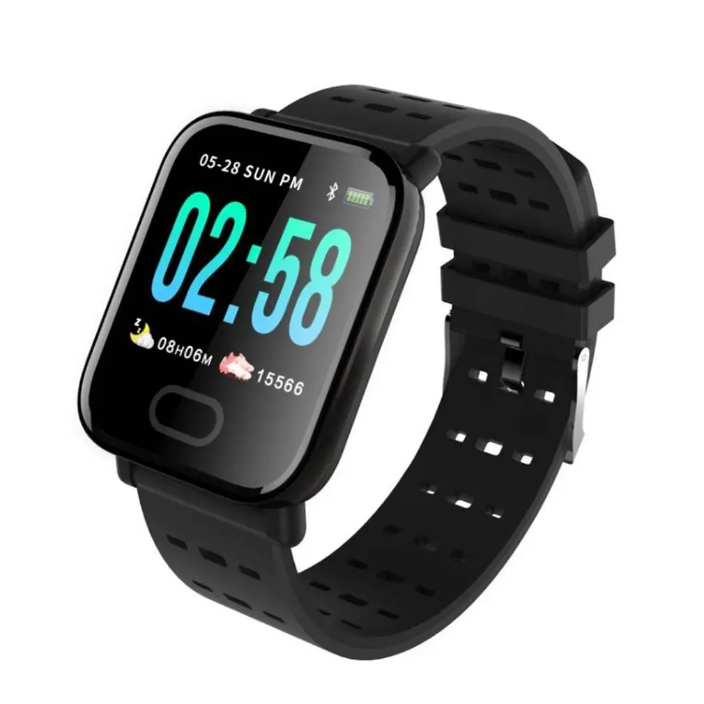 A6 Smart Watch Heart Rate Monitor Sport Fitness Tracker Call Reminder Men Watch portable practical Watch
A6 Smart Watch Heart Rate Monitor Sport Fitness Tracker Call Reminder Men Watch portable practical Watch