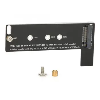 Adapter Card Black ABS for NVMe PCIe M.2 NGFF SSD to 2014 mini A1347 Hard Drive Cable New
Adapter Card Black ABS for NVMe PCIe M.2 NGFF SSD to 2014 mini A1347 Hard Drive Cable New