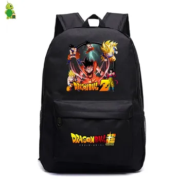 

School Bags Dragon Ball Super Backpack for Teenagers Women Men Son Goku Printed Laptop Backpack Kids Book Bags Casual Travel Bag