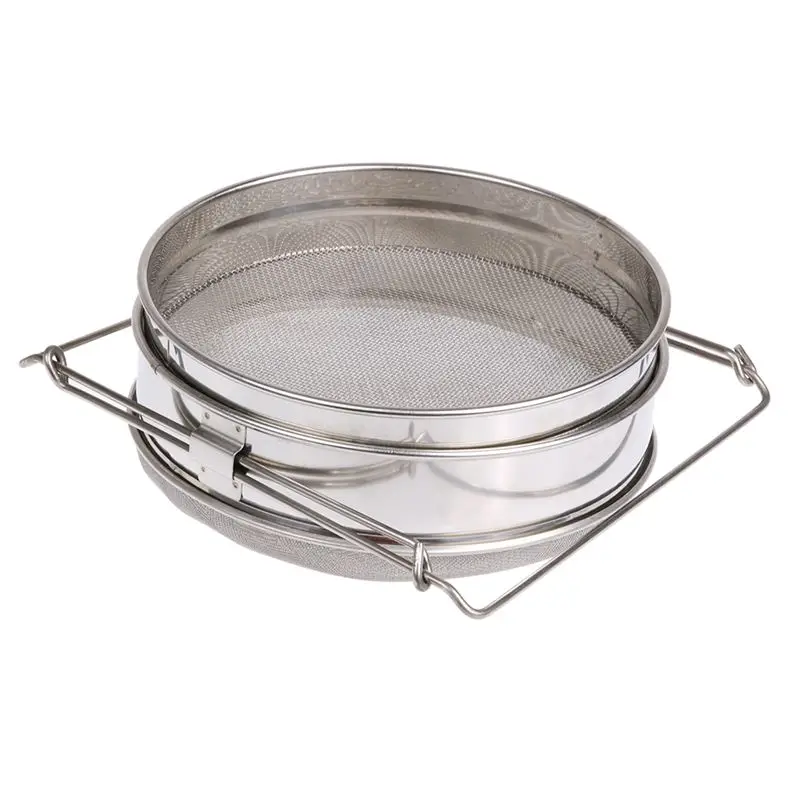 Stainless Steel Honey Filters Strainer Network Stainless Steel Screen Mesh Filter Beekeeping Tools Honey Tools 24.5cm
Stainless Steel Honey Filters Strainer Network Stainless Steel Screen Mesh Filter Beekeeping Tools Honey Tools 24.5cm