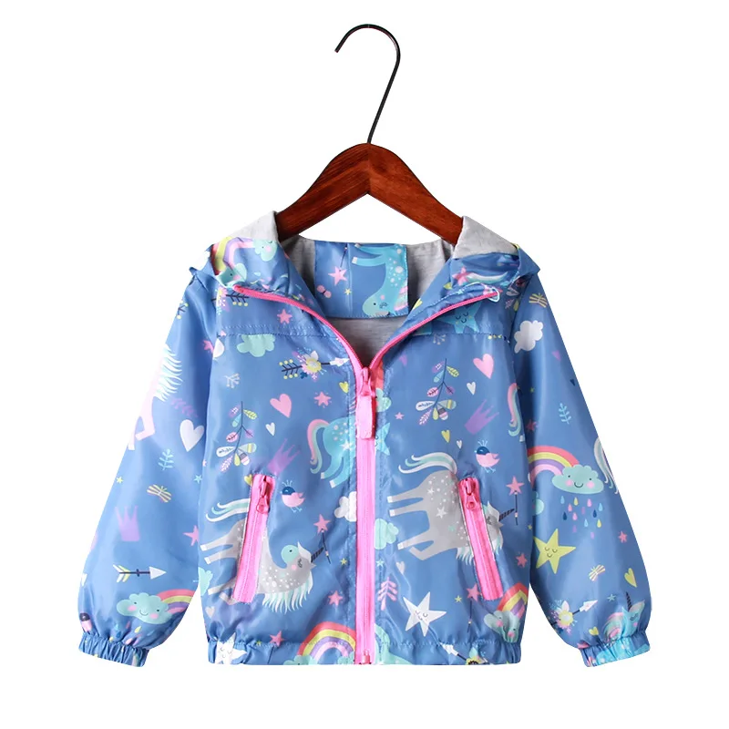 Unicorn Spring Girls Jackets And Coats Hooded Unicorn Rainbow Pattern Kids Windbreaker Jackets Autumn Jackets For Girl Children
Unicorn Spring Girls Jackets And Coats Hooded Unicorn Rainbow Pattern Kids Windbreaker Jackets Autumn Jackets For Girl Children