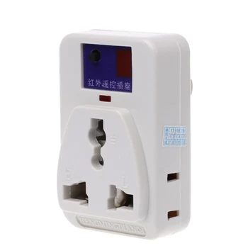 

1PC Energy Saving IR Infra-Red Wireless Remote Control Outlet Switch Socket