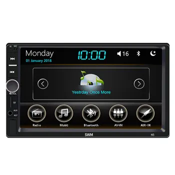 Auto MP5 Player FM/USB/AUX 360 Video Function 2DIN Car Bluetooth Rear View 7" Car MP5 Touch Screen
Auto MP5 Player FM/USB/AUX 360 Video Function 2DIN Car Bluetooth Rear View 7" Car MP5 Touch Screen