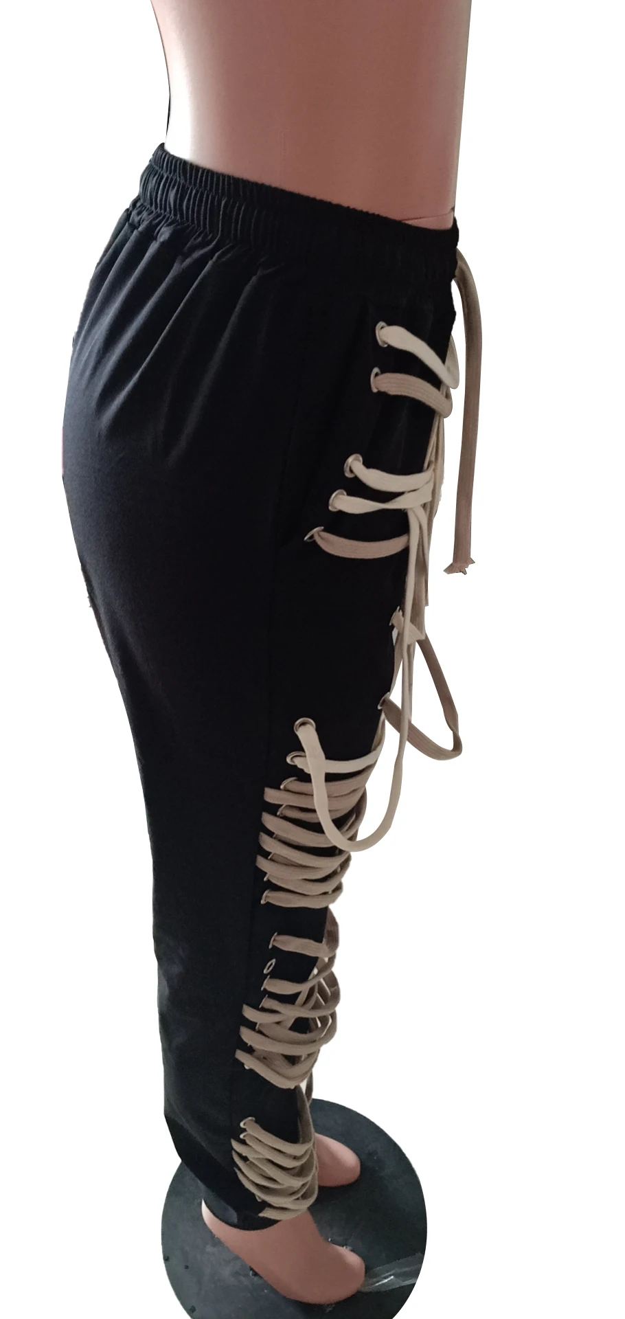 Leggings Fashion Streetwear Black 