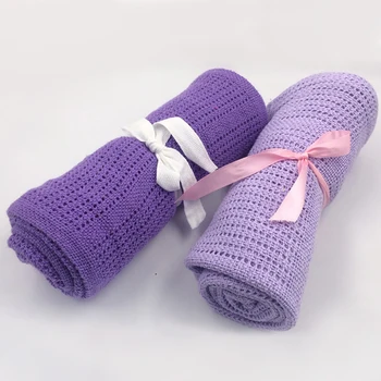 Baby Knitting Receiving Blanket Newborn Swaddler Crochet Infant Swaddle Wrap Infant Swaddle Sack Bag Cloth
Baby Knitting Receiving Blanket Newborn Swaddler Crochet Infant Swaddle Wrap Infant Swaddle Sack Bag Cloth