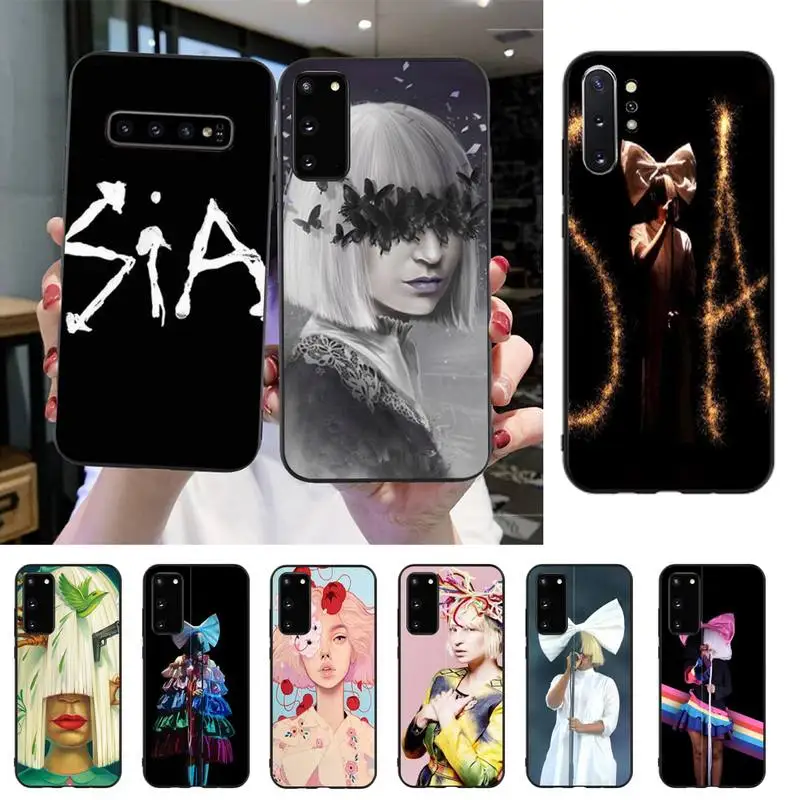 MaiYaCa Sia Kate Isobelle Furler чехол для телефона Samsung S20 S10 S8 S9 Plus S7 S6 S5 Note10 Note9 S10lite | Мобильные