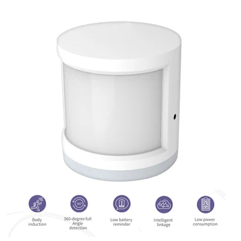 Super Mini Tuya ZigBee PIR Motion Sensor Wireless Passive Infrared Detector Smart Home Security Burglar Alarm Sensor APP Control
Super Mini Tuya ZigBee PIR Motion Sensor Wireless Passive Infrared Detector Smart Home Security Burglar Alarm Sensor APP Control