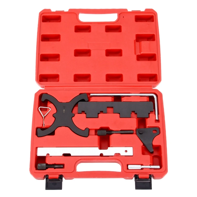 Engine Camshaft Timing Locking Tool Set Kit for Ford Focus 1.6 for Mazada 1.6 Eco Boost for Volvo
Engine Camshaft Timing Locking Tool Set Kit for Ford Focus 1.6 for Mazada 1.6 Eco Boost for Volvo