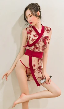 Sexy Bridesmaid Short Bride Robe Mesh Kimono With Thong Women Wedding Sleepwear Embroidery Bathrobe Lingerie
Sexy Bridesmaid Short Bride Robe Mesh Kimono With Thong Women Wedding Sleepwear Embroidery Bathrobe Lingerie