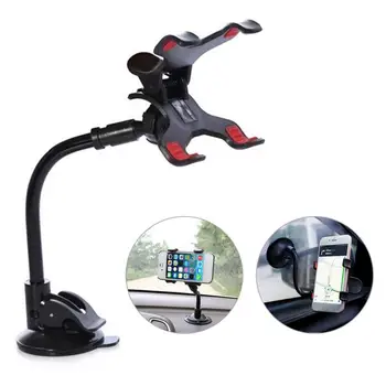 Universal Car Mobile Phone Holder Stand Rotating 360 Degree Long Arm Windshield Mount For GPS Car Navigation Bracket
Universal Car Mobile Phone Holder Stand Rotating 360 Degree Long Arm Windshield Mount For GPS Car Navigation Bracket