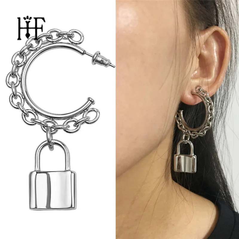 Free Shipping 1 Pc Silver Color Fashion Vintage earrings for Women Men birthday Gift jewelry Lock style ear stud
Free Shipping 1 Pc Silver Color Fashion Vintage earrings for Women Men birthday Gift jewelry Lock style ear stud