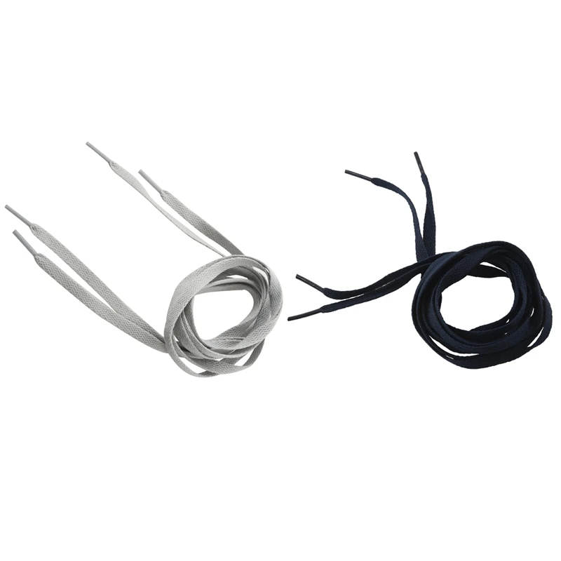 BEAU-2 Pair 120cm Shoelaces Flat Bootlace Shoebands Shoe Tapes Shoelace Straps -Gray & Navy
BEAU-2 Pair 120cm Shoelaces Flat Bootlace Shoebands Shoe Tapes Shoelace Straps -Gray & Navy