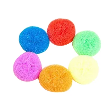 Scouring Pads Round Dish Pads Plastic Non-Scratch Dish Scrubbers Assorted Color Dish Mesh Scrubbers for Kitchen (48 Pcs)
Scouring Pads Round Dish Pads Plastic Non-Scratch Dish Scrubbers Assorted Color Dish Mesh Scrubbers for Kitchen (48 Pcs)