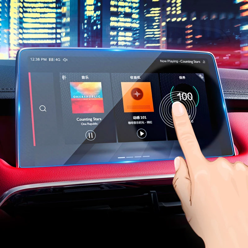 Car Tempered Glass Auto Navigation Screen Protector Film For MG HS 2018 2019 LCD Touch Display Protective Sticker Anti Scratch
Car Tempered Glass Auto Navigation Screen Protector Film For MG HS 2018 2019 LCD Touch Display Protective Sticker Anti Scratch