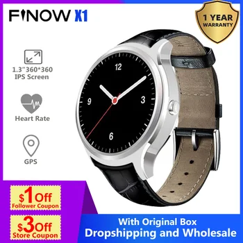 Finow X1 Smart Watch 1.3inch 360*360 Round Screen BT/WIFI/GPS Smartwatch Call Reminder Push Message Passometer Smart Watch Men
Finow X1 Smart Watch 1.3inch 360*360 Round Screen BT/WIFI/GPS Smartwatch Call Reminder Push Message Passometer Smart Watch Men