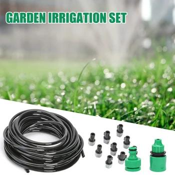 Drip Irrigation Plant Garden Tools Garden Hose Connector Self Spray Sprinkler Set Cooling Misting Irrigation System
Drip Irrigation Plant Garden Tools Garden Hose Connector Self Spray Sprinkler Set Cooling Misting Irrigation System