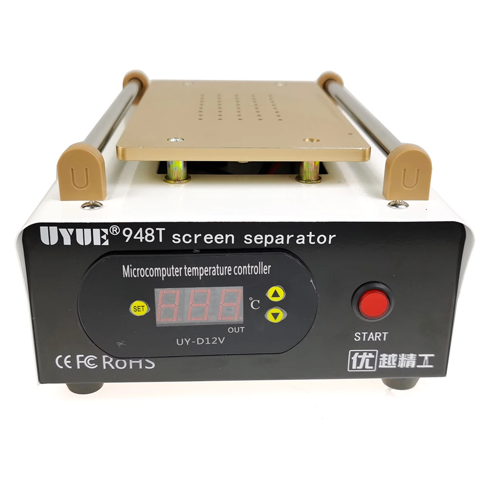 UYUE 948T Mobile Phone Repair Machine Built-in Pump Vacuum Separator Machine For LCD Screen Max 7 Inch,for Phone Display Screen
UYUE 948T Mobile Phone Repair Machine Built-in Pump Vacuum Separator Machine For LCD Screen Max 7 Inch,for Phone Display Screen