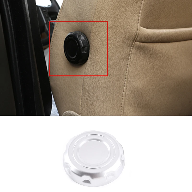 ABS Car Styling Seat Adjustment Trim Knob for Land Rover Discovery 3 4 LR3 LR4 2004-2016 Chrome Silver Car Interior Accessories
ABS Car Styling Seat Adjustment Trim Knob for Land Rover Discovery 3 4 LR3 LR4 2004-2016 Chrome Silver Car Interior Accessories
