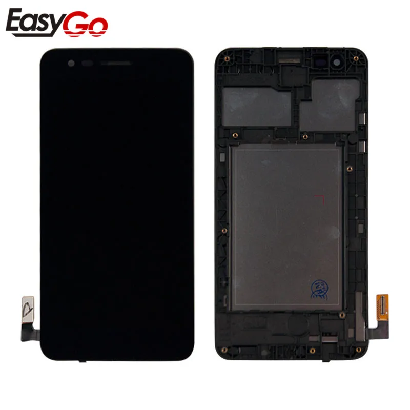 5.0'' For LG K4 2017 M160 LCD Screen With Touch Digitizer Assembly Frame Repair Parts Free Shipping | Мобильные телефоны и