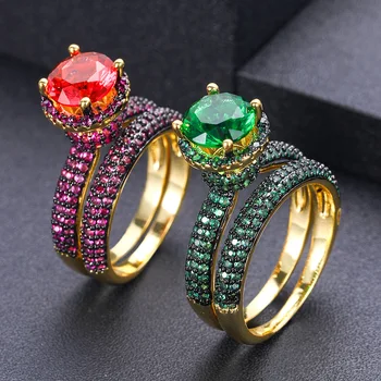 jankelly New Hot Indian African Dubai Wide Full Prong CZ Rings For Women Superstar Party Show Jewelry Individuality Attrective
jankelly New Hot Indian African Dubai Wide Full Prong CZ Rings For Women Superstar Party Show Jewelry Individuality Attrective
