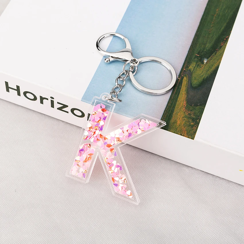 1PC Women Keychains Glitter Hollowed-out Words Handbag English Letter Keyring Charms Custom Made Welcome
1PC Women Keychains Glitter Hollowed-out Words Handbag English Letter Keyring Charms Custom Made Welcome