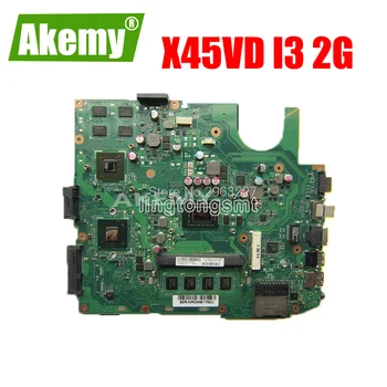 For Asus X45VD motherboard laptop mainboard with CPU i3 2GB RAM Slots tested well
For Asus X45VD motherboard laptop mainboard with CPU i3 2GB RAM Slots tested well